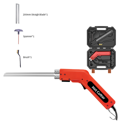 Hot Knife Cutter Machine For Various Foam Materials With 200mm Straight Blade