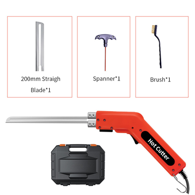 Hot Knife Cutter Machine For Various Foam Materials With 200mm Straight Blade