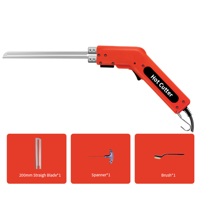 Hot Knife Cutter Machine For Various Foam Materials With 200mm Straight Blade