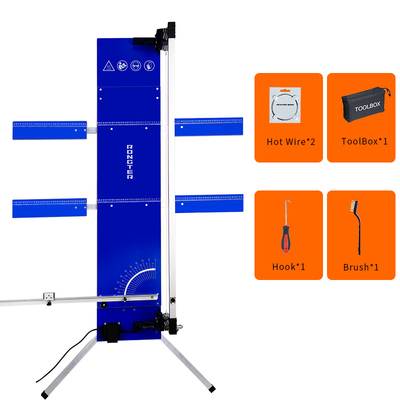 Table Widened Hot Wire Cutting Machine XPS Insulation Blue