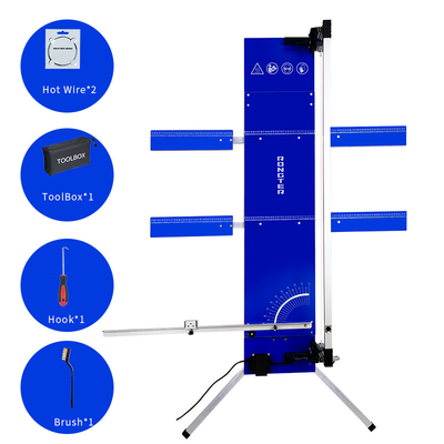 Table Widened Hot Wire Cutting Machine XPS Insulation Blue