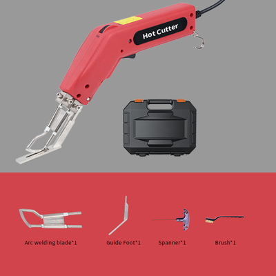 Arc Welding Blade Heavy Duty Foam Hot Knife For Cord Fabric 100W