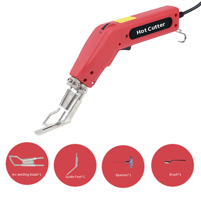Handheld Rope Hot Knife Fabric Cutter With Guide Foot