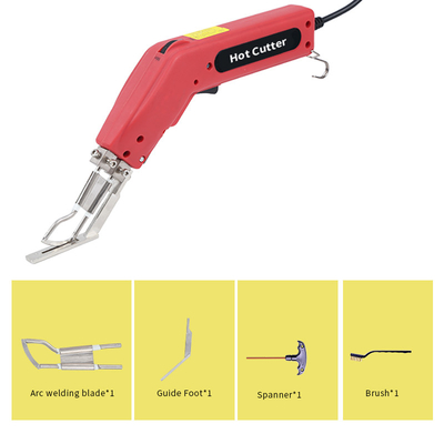 Rope Weaving Heated Fabric Cutter Adjustable Temperature