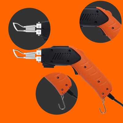 Rope 100W Handheld Hot Knife Fabric Cutter For Garment