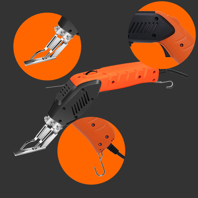 Handheld Electric Hot Knife Fabric Cutter Air Cooling For Rope Weaving Adjustable Temperature