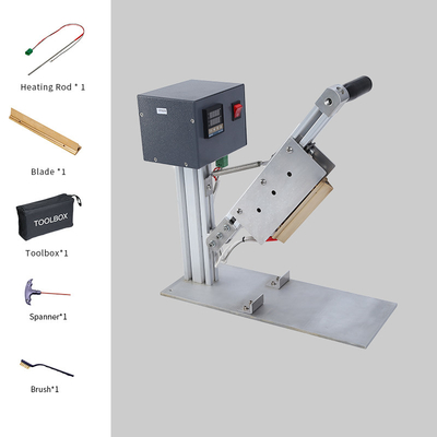 Cord Fabric Heat Cutter Guillotine Type 300W 150mm