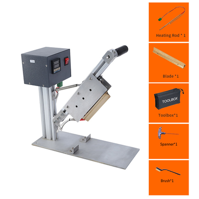 Cord Fabric Heat Cutter Guillotine Type 300W 150mm