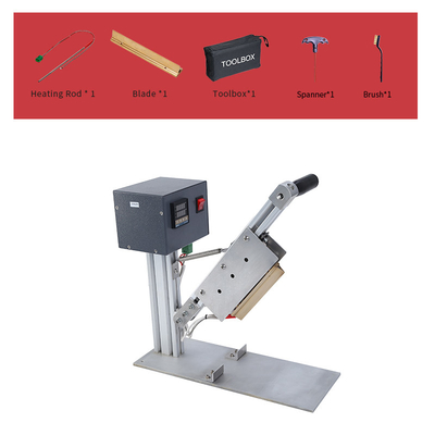 Cord Fabric Heat Cutter Guillotine Type 300W 150mm