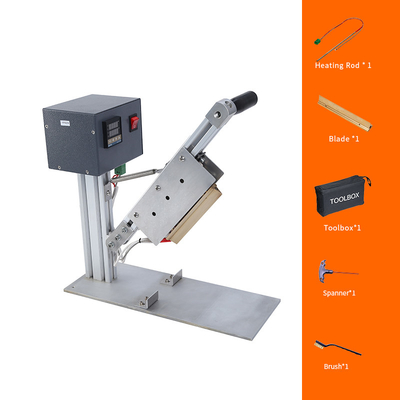 600W 300mm Rope Fabric Heat Cutter 110-240V For Garment