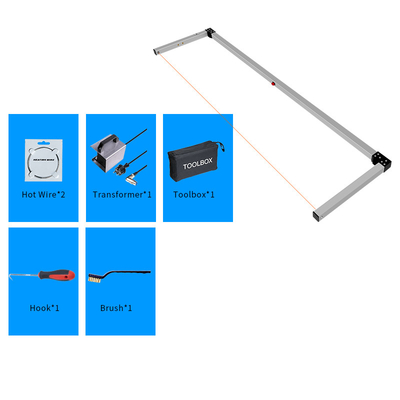 200W Handheld Hot Wire Bow Foam Cutter 300mm 110-240V