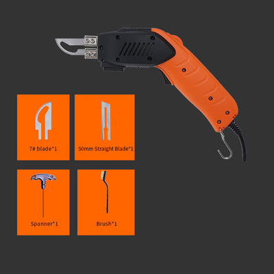 Handheld 100W Air Cooling Foam Cutter Hot Knife For Chemical Fiber Fabric Cloth
