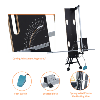 Multiple Angles Hot Wire Cutting Machine For Cutting Foam EPS