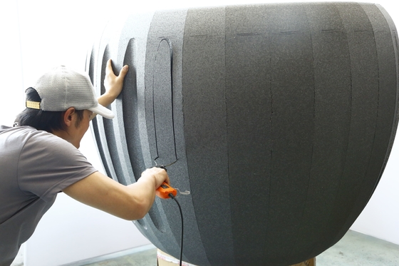 200W Handheld Air Cooling Hot Knife For Foam Sculpture