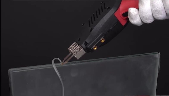 Handheld Air Cooling Hot Cutter For Glass Scraper Glue