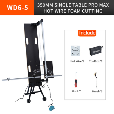 CE Certified Blue Hot Wire Cutting Machine - 200W Tabletop EPS Foam Cutter
