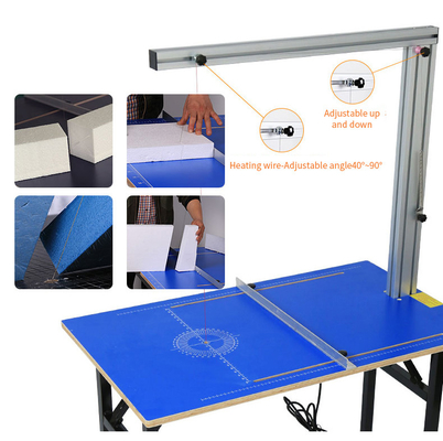 160W 110V-240V Foam Wire Cutting Machine With Metal Table Legs